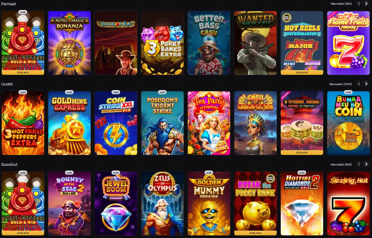 voitto casino slots